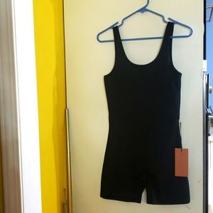 NWT Girlfriend Collective Bike Unitard (M)